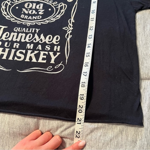 Jack Daniel’s Whiskey Black Cropped T-Shirt - Picture 6 of 7